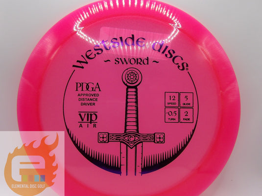 Westside Discs VIP Air Sword (12/5/-0.5/2) - Elemental Disc Golf