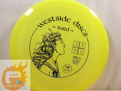 Westside Discs VIP Bard (5/4/0/3) - Elemental Disc Golf