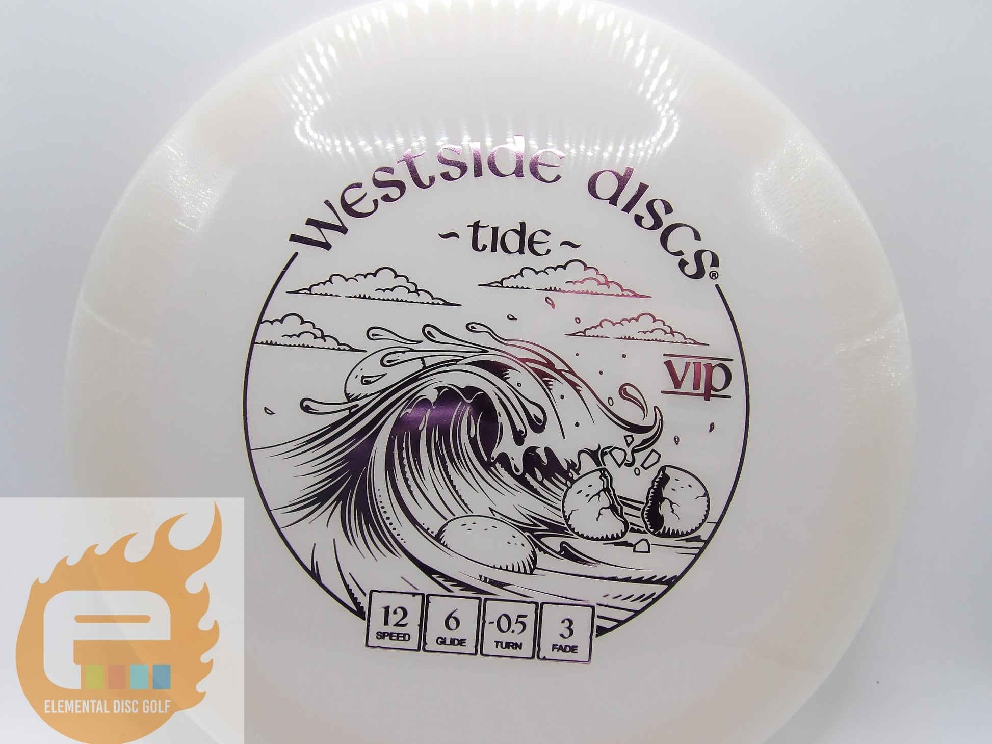 Westside Discs VIP Tide (12/6/-0.5/3) - Elemental Disc Golf