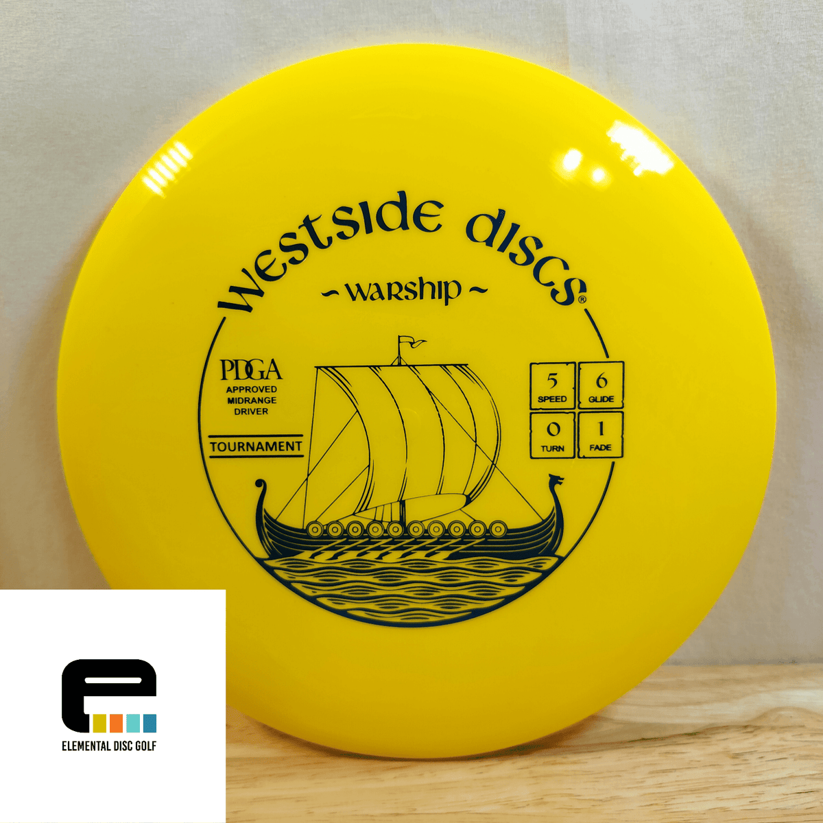 Westside Tournament Warship (5/6/0/1) - Elemental Disc Golf