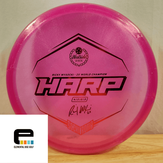 Westside Vip Ice Glimmer Harp (Ricky Wysocki) - Elemental Disc Golf