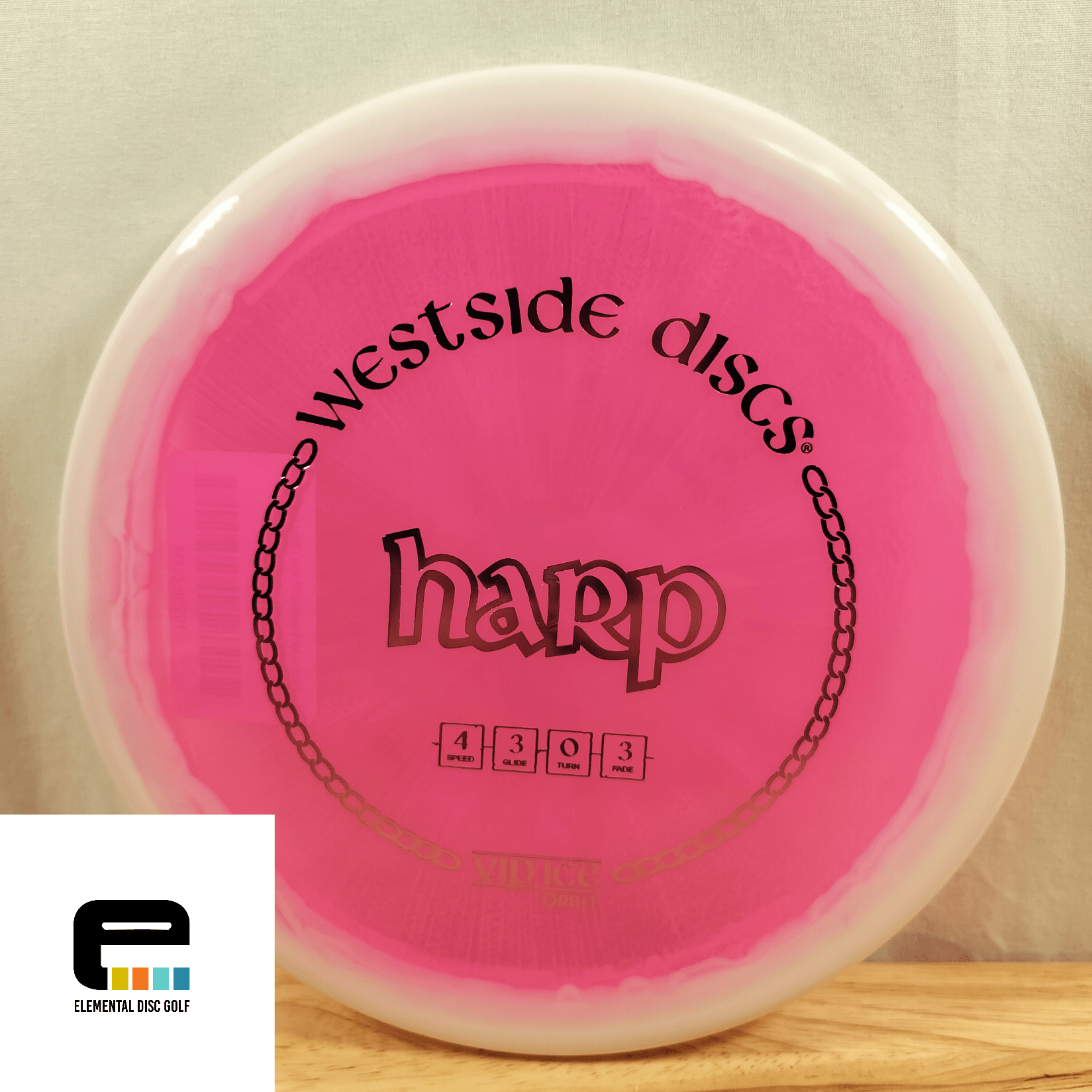 Westside Vip Ice Orbit Harp - Elemental Disc Golf