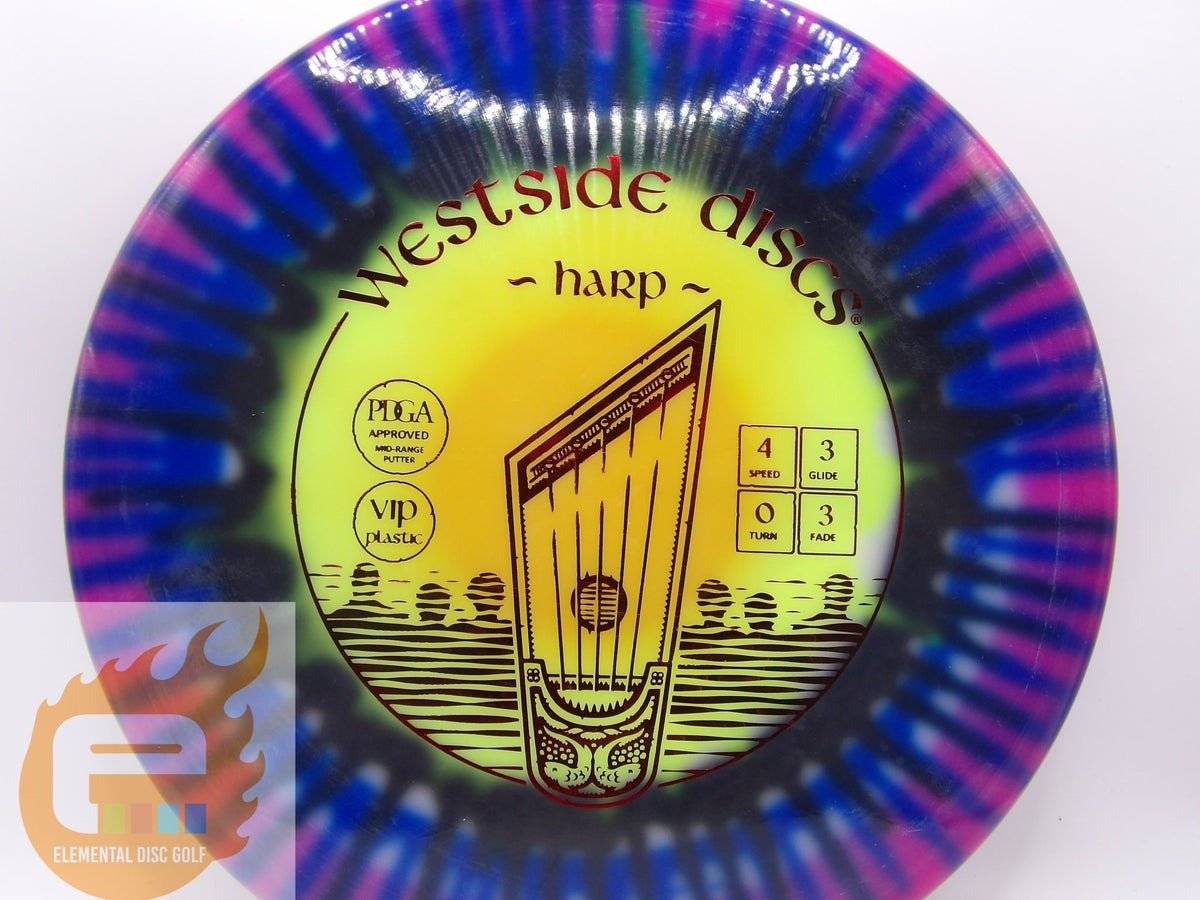 Westside Vip MyDye Harp (4/3/0/3) - Elemental Disc Golf