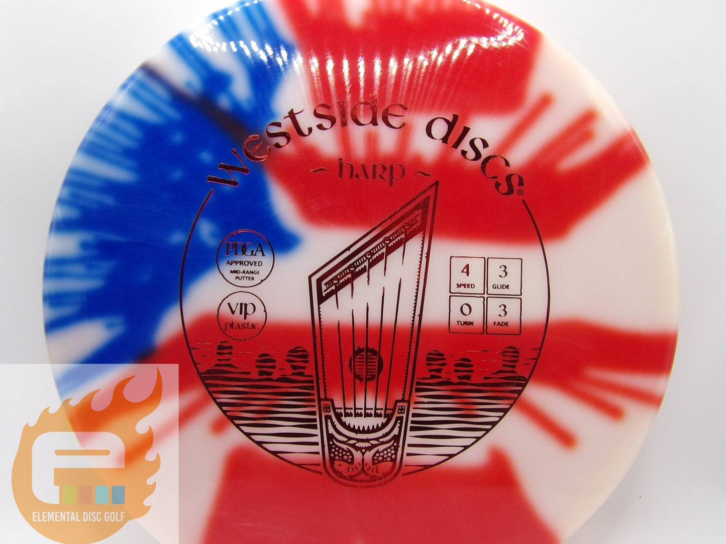 Westside Vip MyDye Harp (4/3/0/3) - Elemental Disc Golf