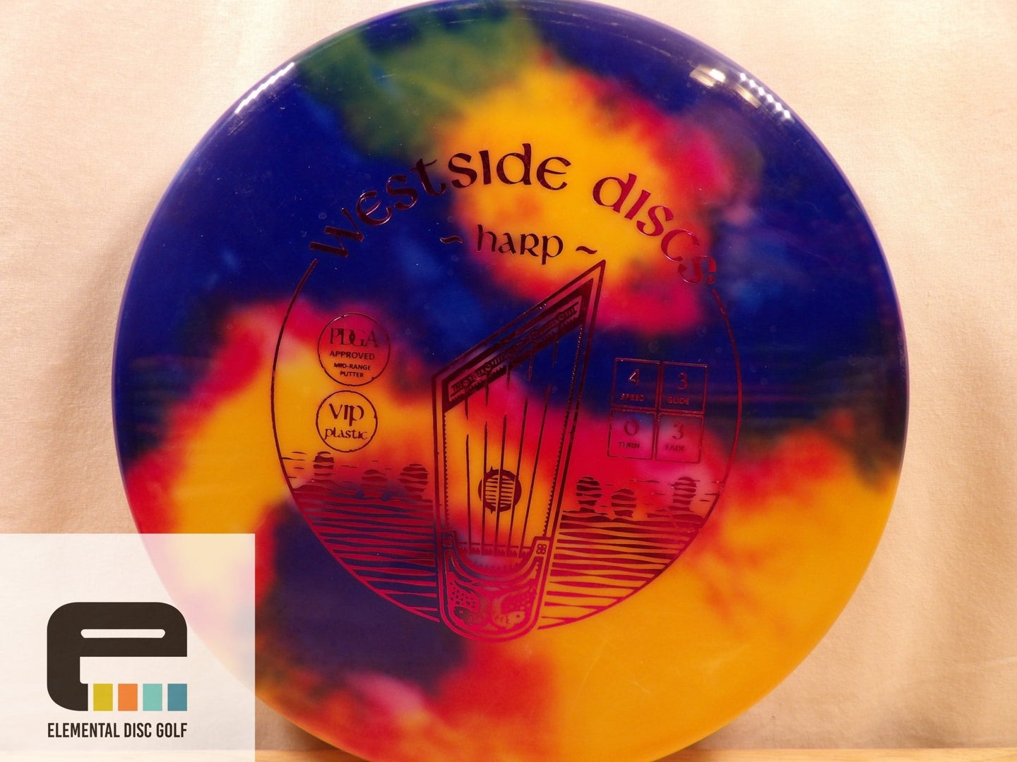 Westside Vip MyDye Harp - Elemental Disc Golf