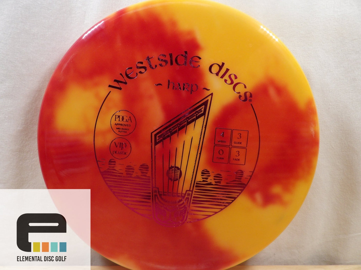 Westside Vip MyDye Harp - Elemental Disc Golf