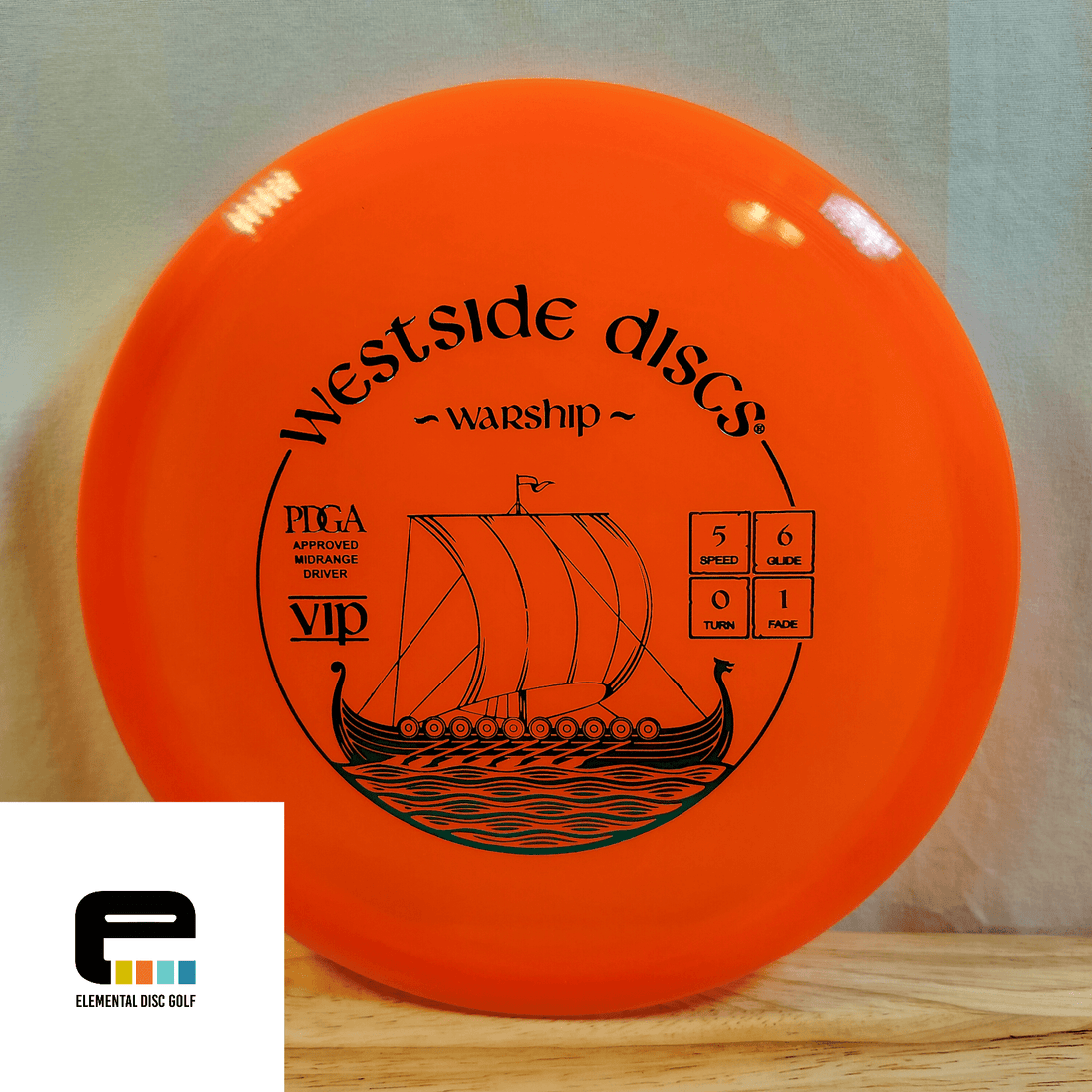 Westside VIP Warship - Elemental Disc Golf