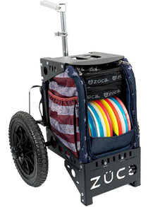 Zuca Compact Cart Old Glory - Elemental Disc Golf