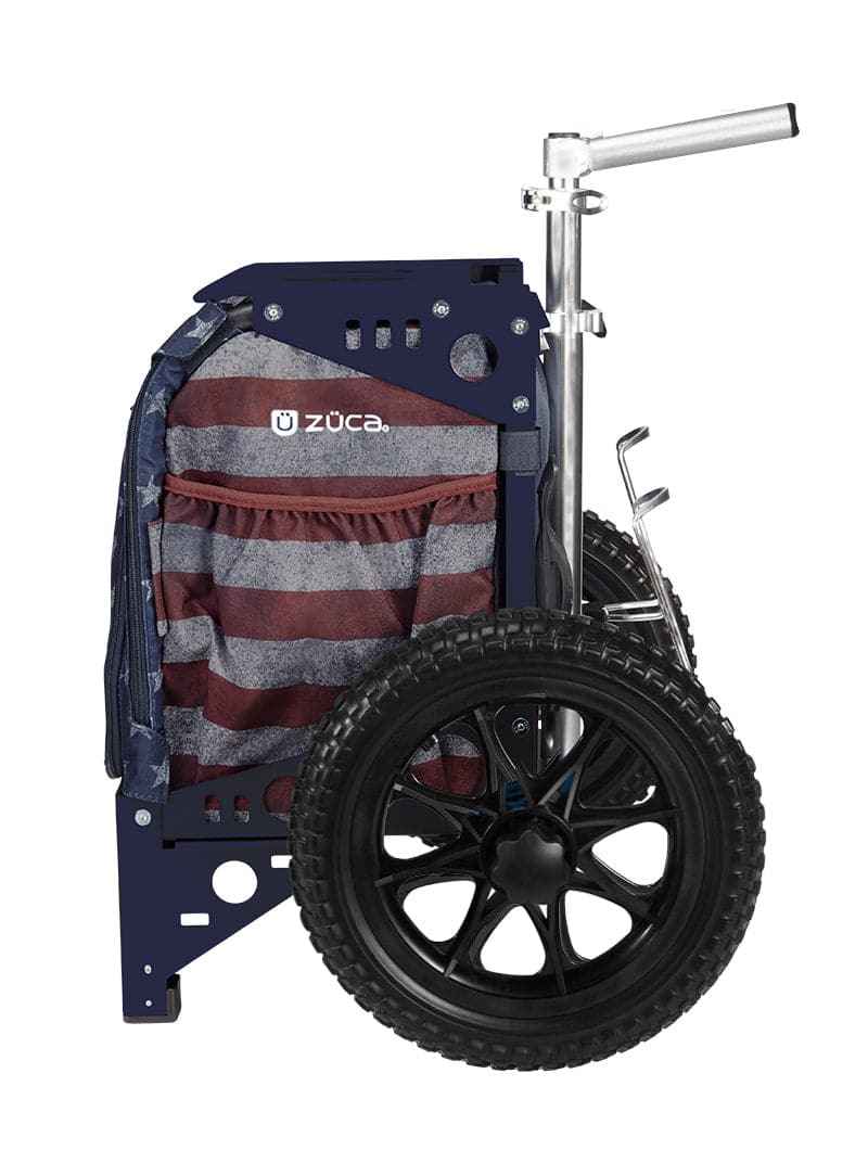 Zuca Compact Cart Old Glory - Elemental Disc Golf