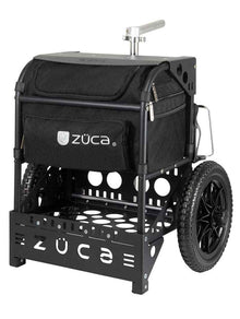 Zuca Transit Cart Black - Elemental Disc Golf