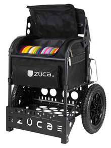 Zuca Transit Cart Black - Elemental Disc Golf