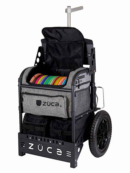 Zuca Transit Cart Charcoal Gray - Elemental Disc Golf
