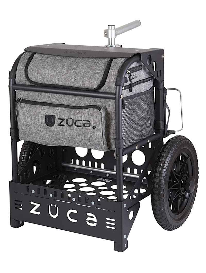 Zuca Transit Cart Charcoal Gray - Elemental Disc Golf