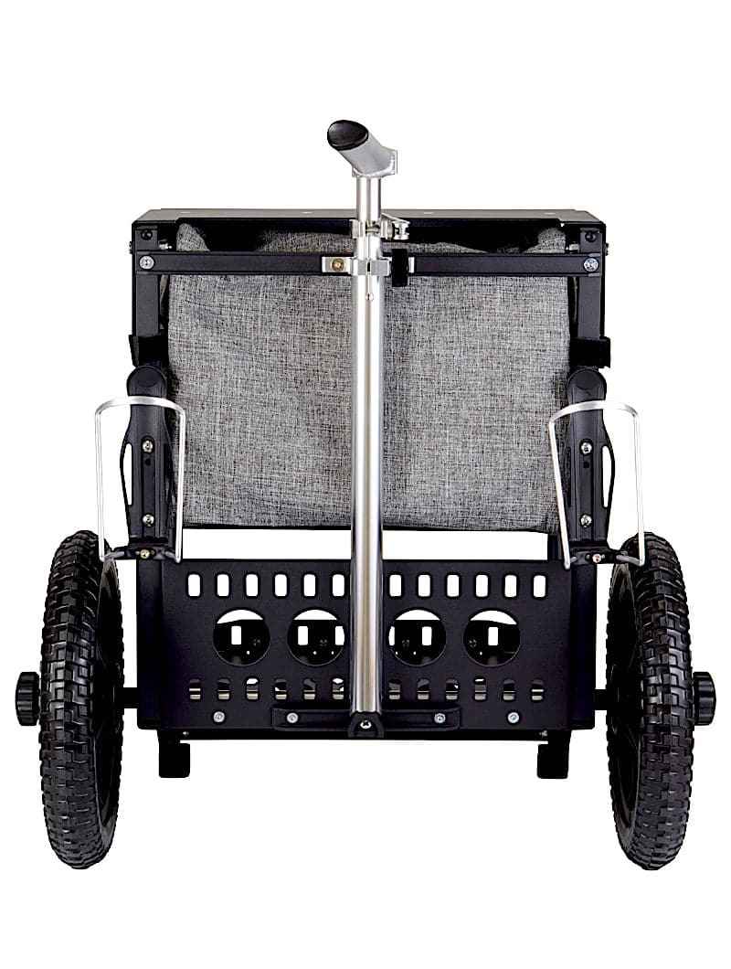 Zuca Transit Cart Charcoal Gray - Elemental Disc Golf