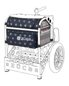 Zuca Transit Cart Insert Bag - Elemental Disc Golf