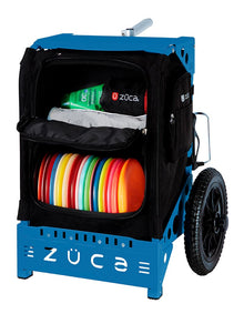 Zuca Trekker LG Cart Black - Elemental Disc Golf